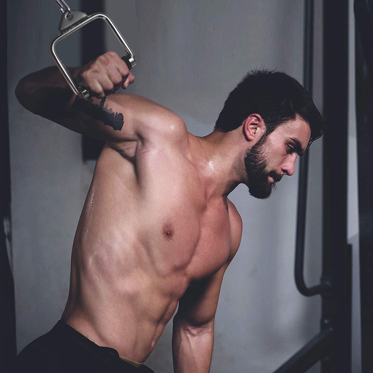 1441 Fitness Lat Attachment - Single D Handle