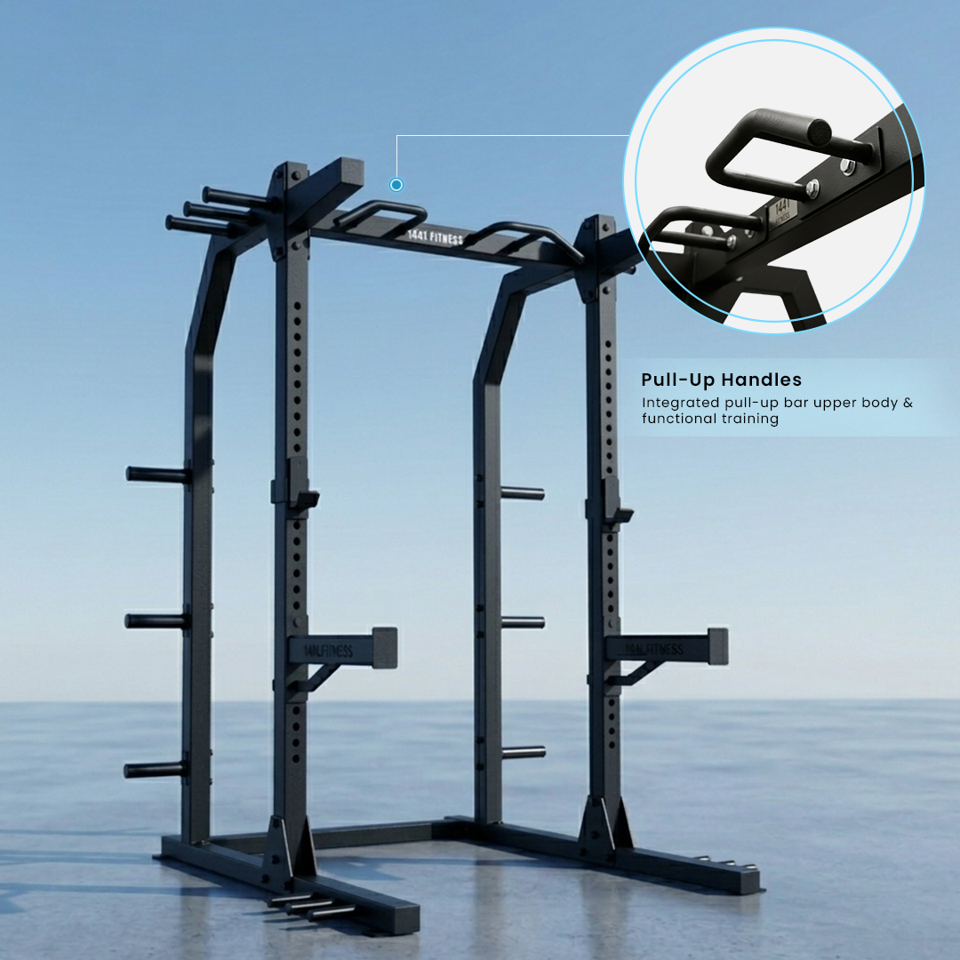 1441 Fitness Commercial Squat Rack - J612