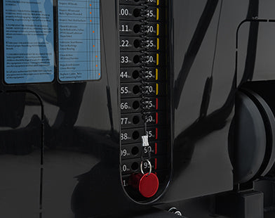 Insight Fitness Chest & Shoulder Press - SA029 with digital display on a white background