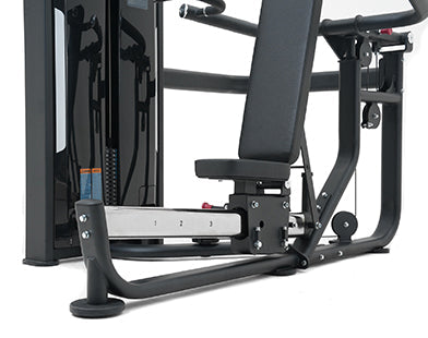Insight Fitness Chest & Shoulder Press - SA029 with a focus on the leg press component on a white background