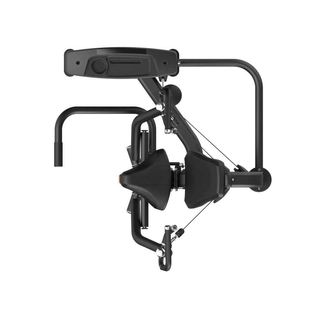 Insight Fitness ISO Lateral Chest Press - BE8001 with digital display on a white background