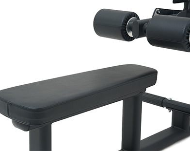 Insight Fitness Lat Pull Down and Mid Row - SA026 bench on a white background