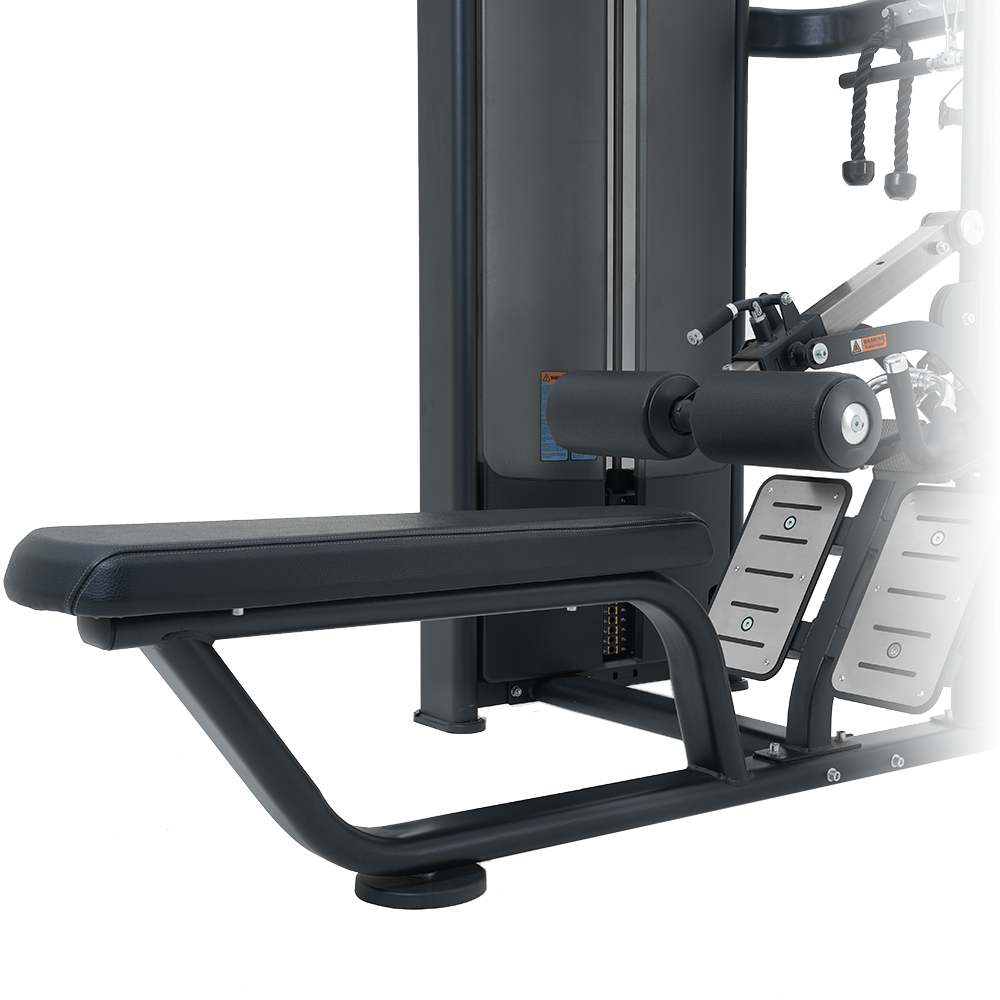 Insight Fitness Lat Pulldown/Seated Row - BE8026 with digital display on a white background