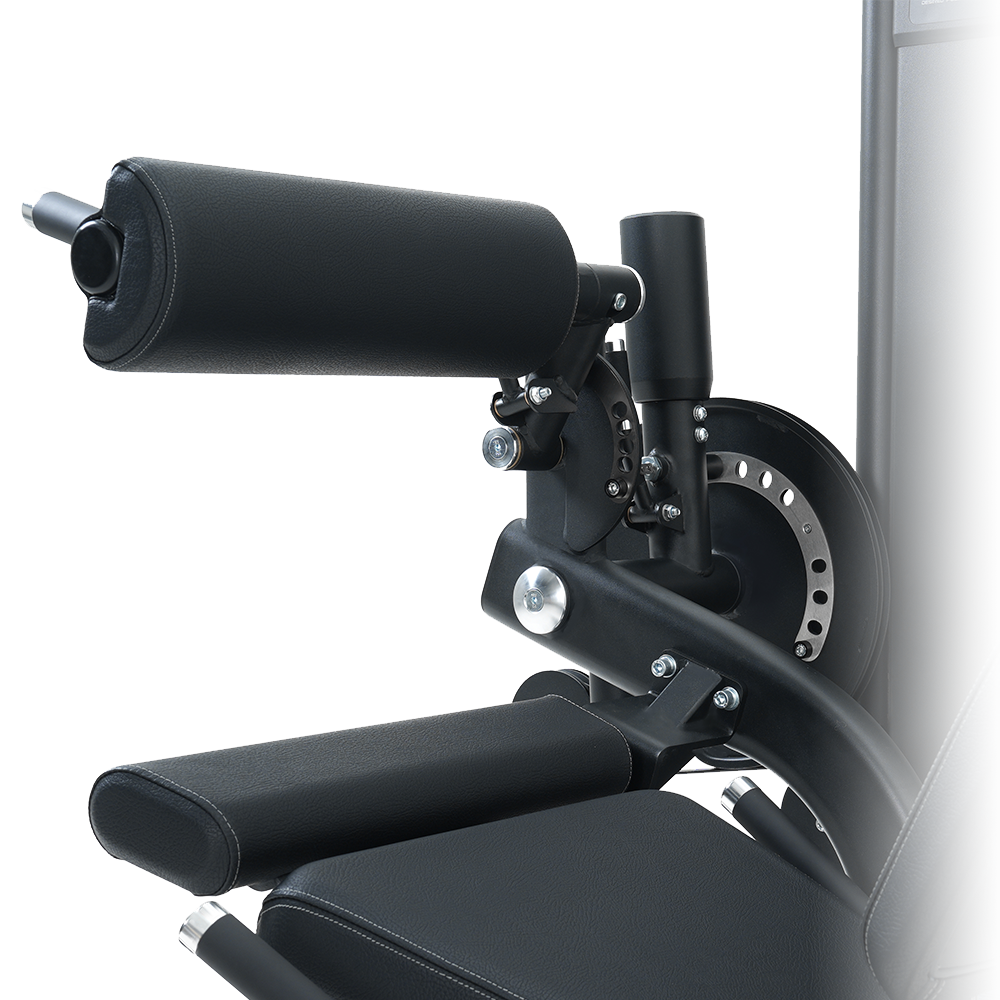 Insight Fitness Leg Curl/Extension - BE8025 with digital display on a white background