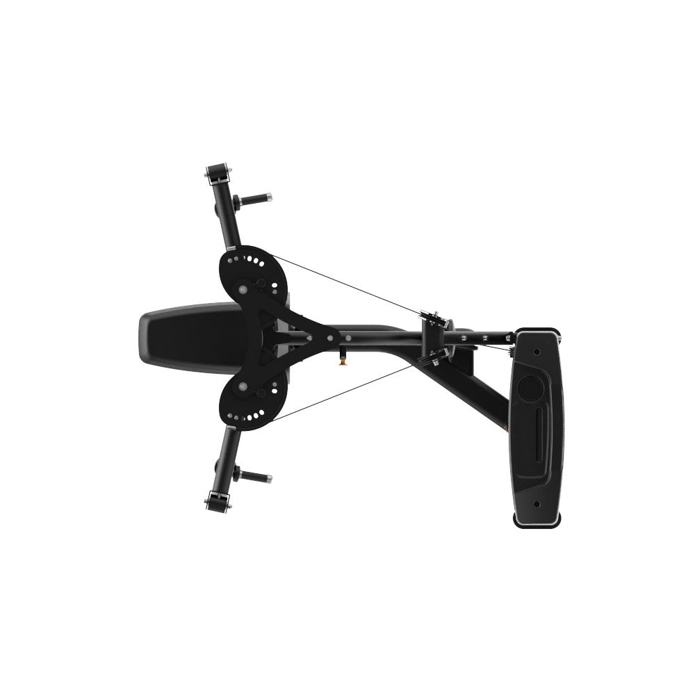 Insight Fitness Pectoral Fly & Rear Deltoid - BE8003 with black frame and gray console on a white background