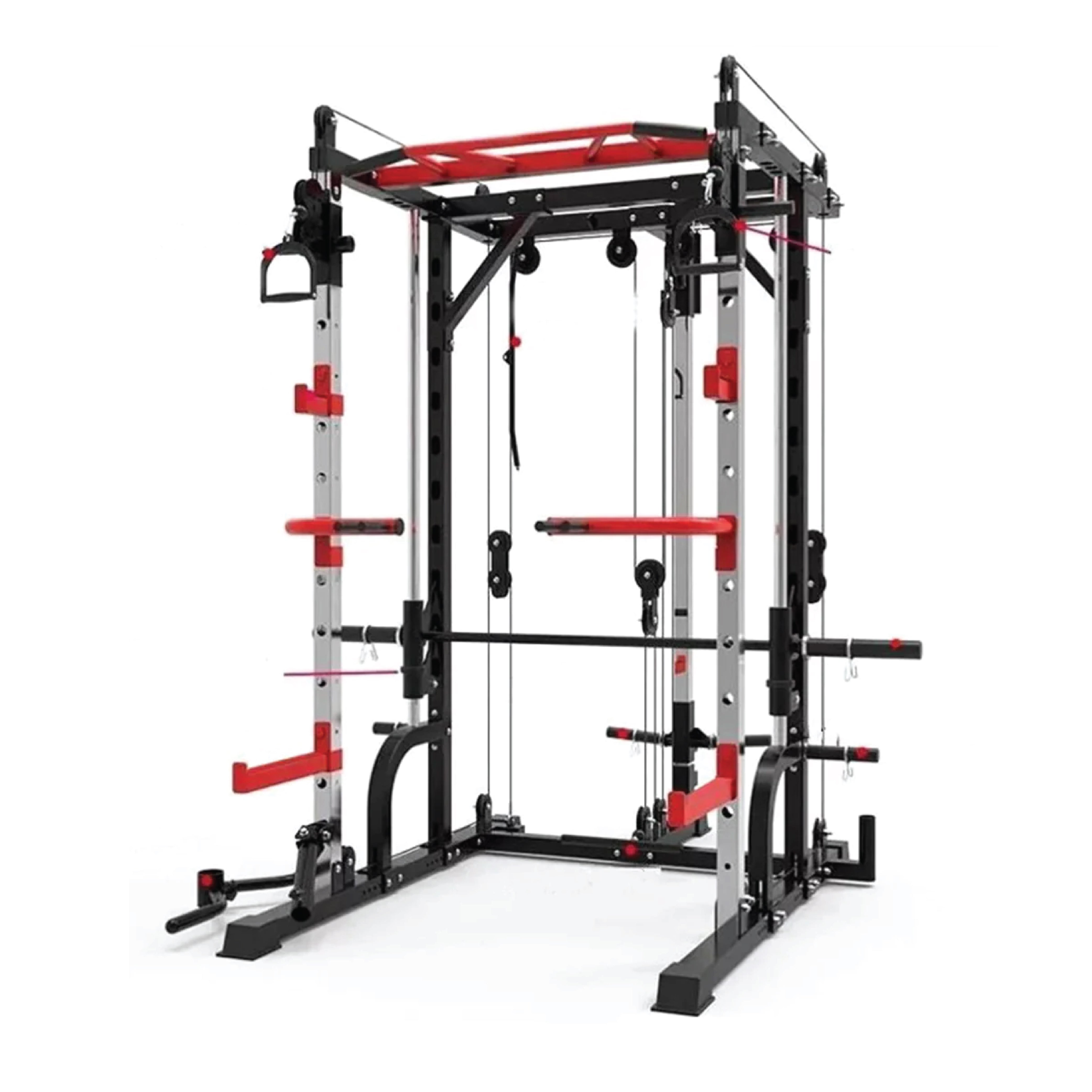 1441 Fitness J009 Multi Function Rack Combo with Plate Set and Bench