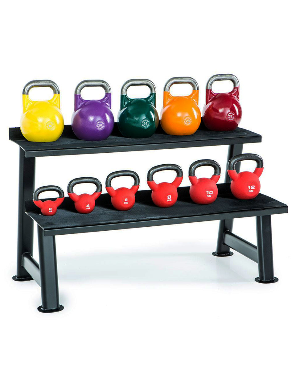 1441 Fitness 2 Tier Kettlebell Rack for 12 Pcs