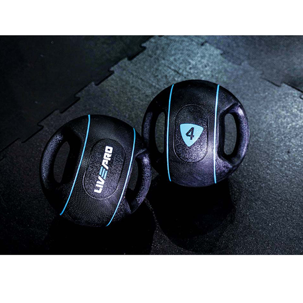 Livepro Double Grip Medicine Ball 7 Kg - LP8111