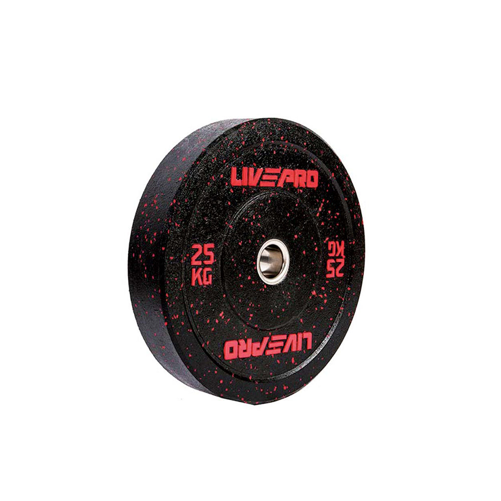 LivePro Premium Bumper Plate 5 KG to 25 KG - LP8026