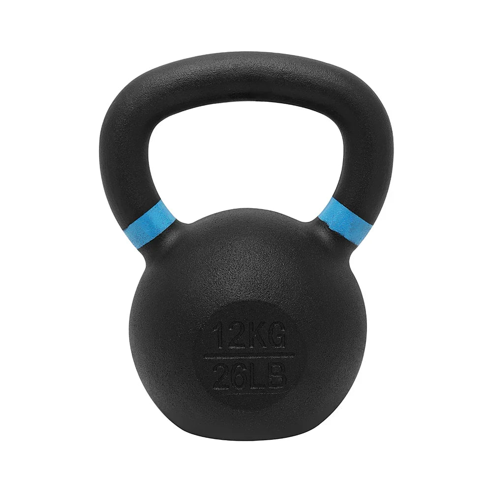 1441 Fitness Powder Coated Kettlebell 6 Kg to 20 Kg with 2 Tier Rack - Bundle Offer