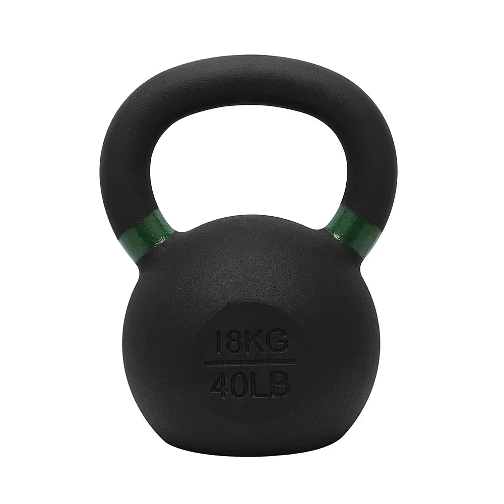 1441 Fitness Powder Coated Kettlebell 6 Kg to 20 Kg with 2 Tier Rack - Bundle Offer