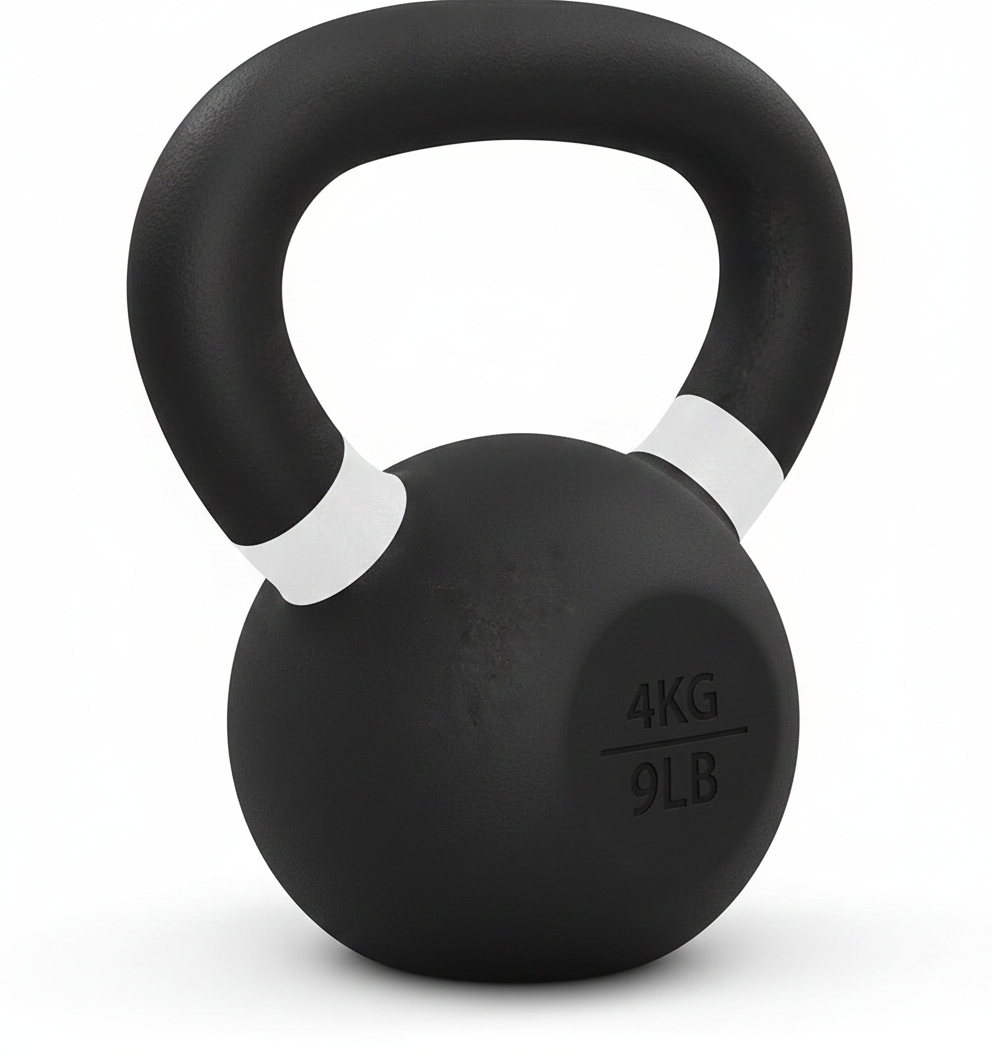 1441 Fitness Powder Coated Kettlebell 4 Kg to 10 Kg - Bundle Offer