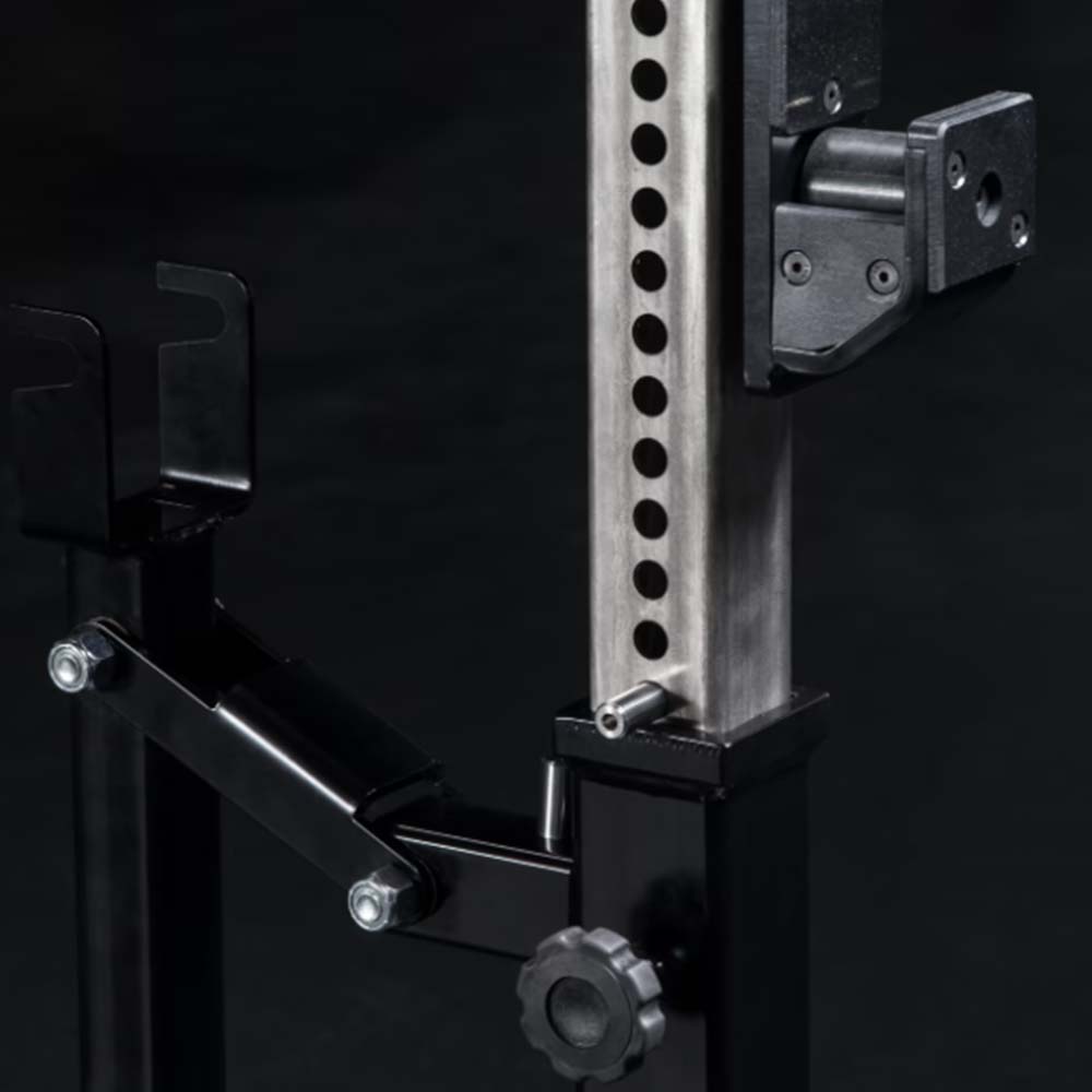 1441 Fitness SQR03 Squat Rack Combo with Plate Set Bench and Flooring
