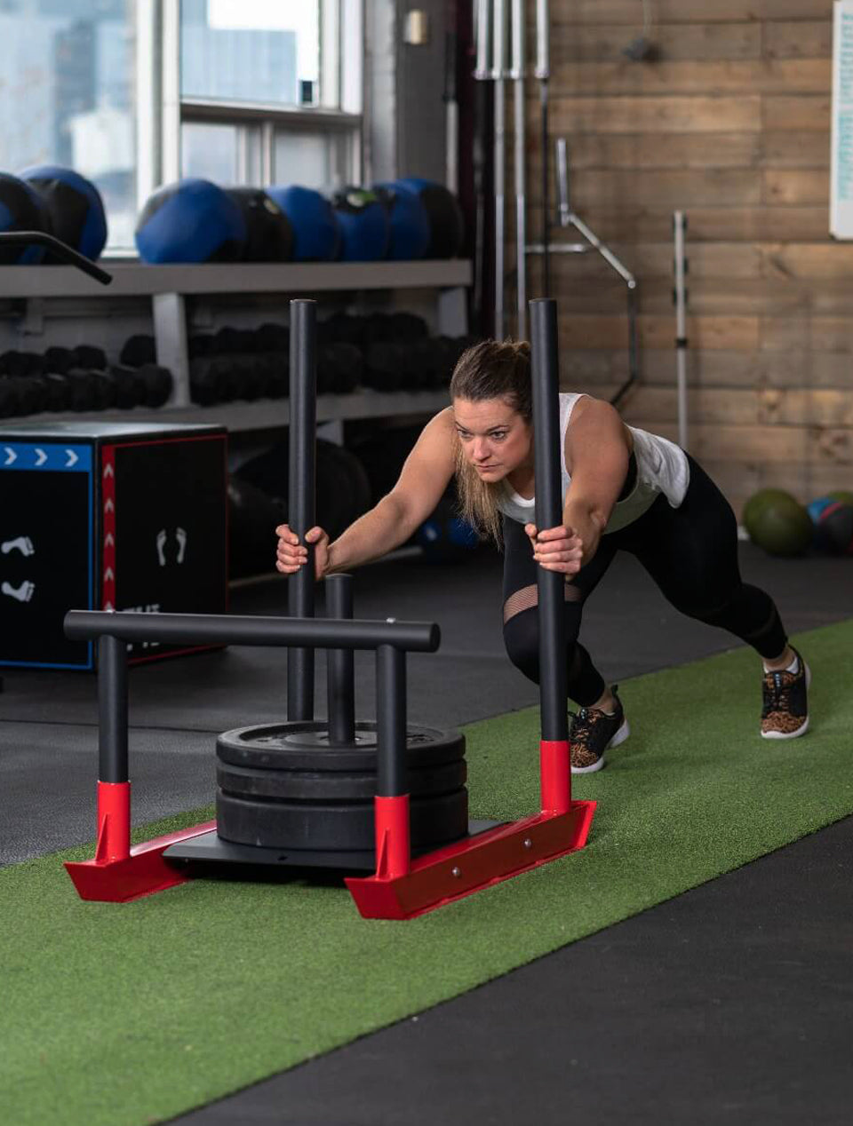1441 Fitness Sled Push