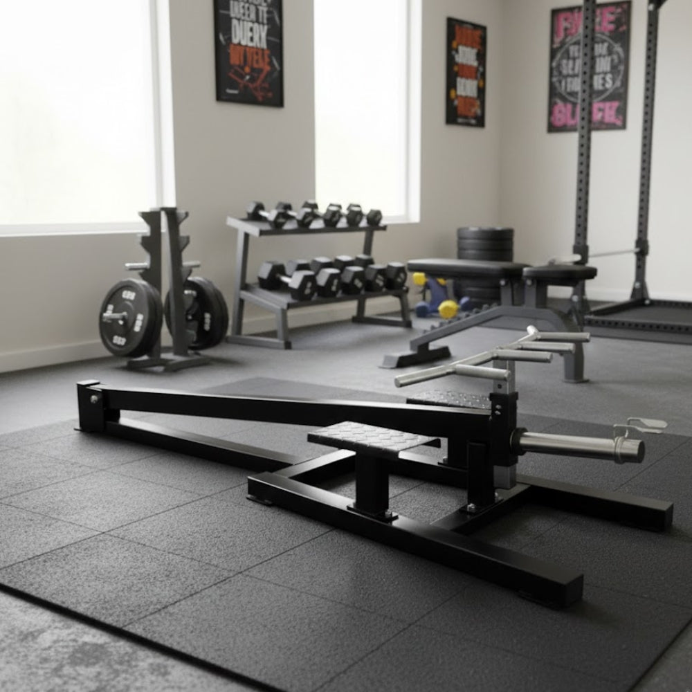 1441 Fitness Standing T Bar Machine