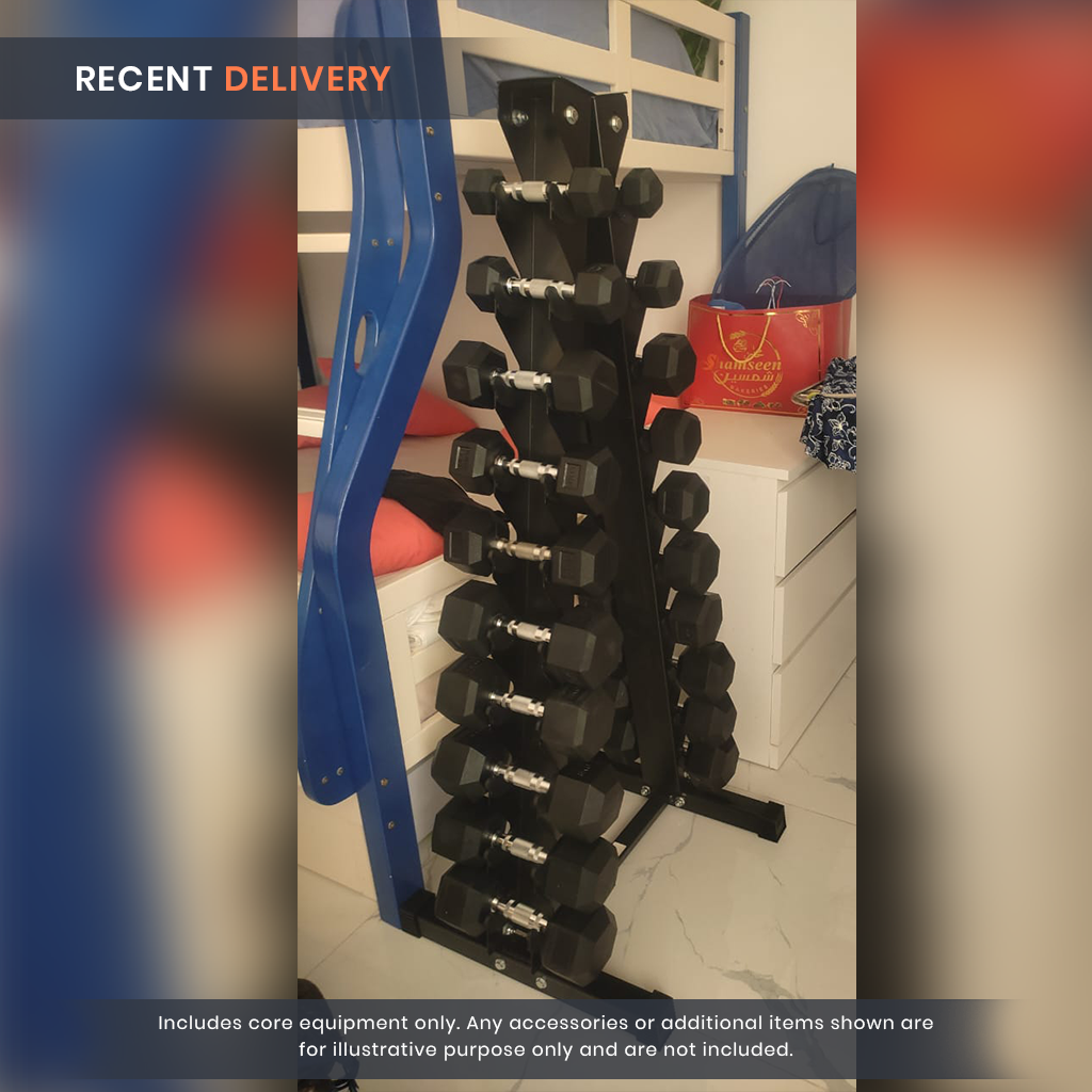 1441 Fitness Vertical Dumbbell Rack - 10 Pair