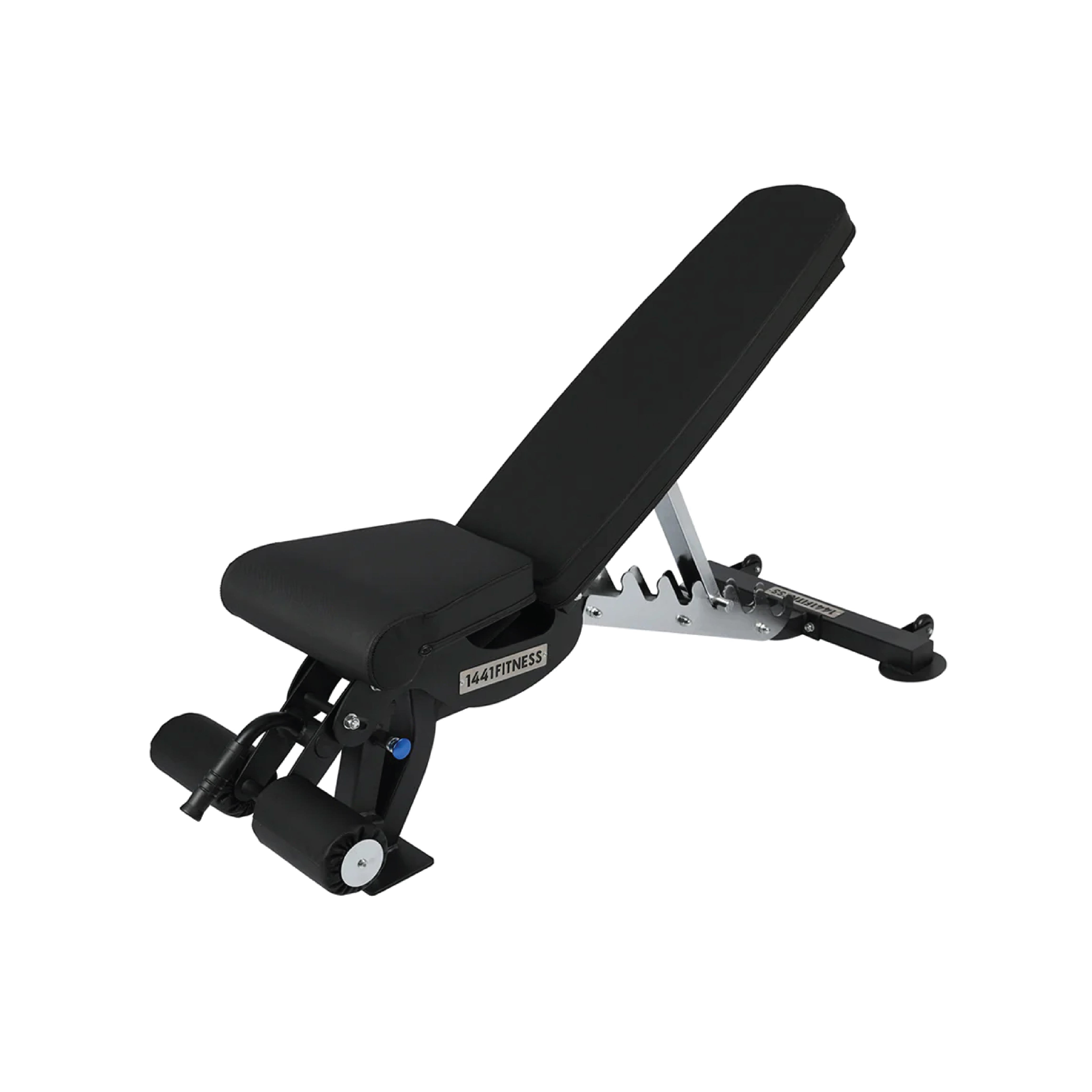 1441 Fitness MDL 65 Squat Rack Combo with Plates Bench and Flooring