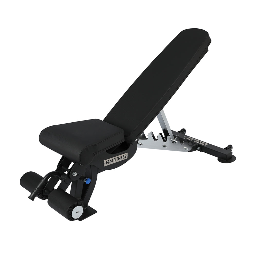1441 Fitness J009 Multi Function Rack Combo with Plate Set and Bench