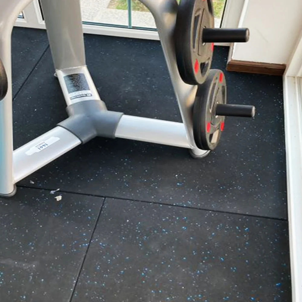 Premium Commercial Rubber Gym Flooring | 20mm Speckled