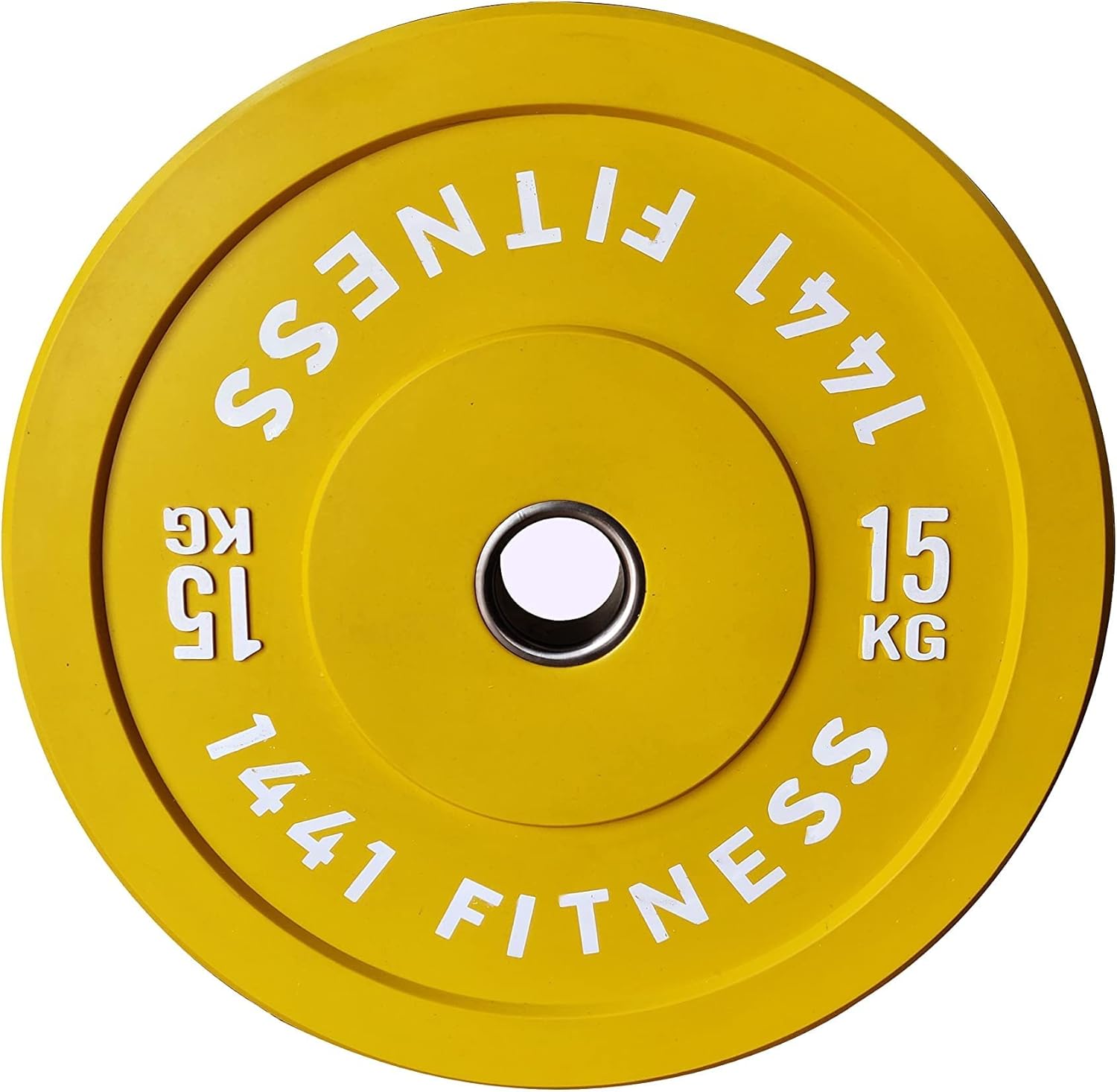 1441 Fitness Color Bumper Plates with 7 Ft Olympic Bar - 80 Kg Set - Bundle Offer