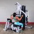 BODY SOLID PRESTIGE GYM EXM3000LPS LEG+SH EQ13070028 WHITE