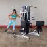 BODY SOLID PRESTIGE GYM EXM3000LPS LEG+SH EQ13070028 WHITE