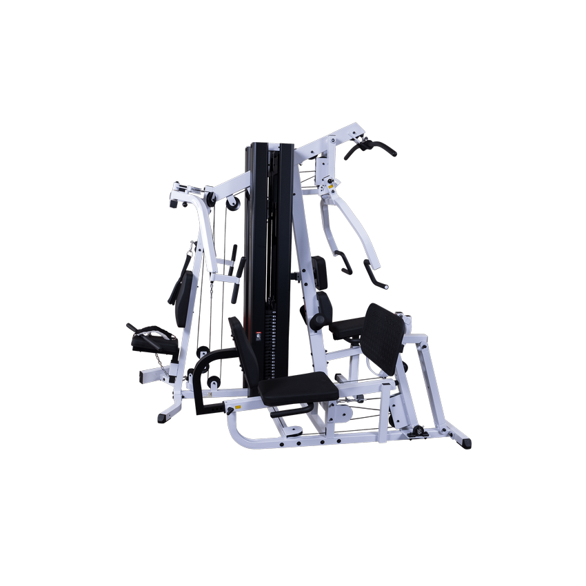 BODY SOLID PRESTIGE GYM EXM3000LPS LEG+SH EQ13070028 WHITE