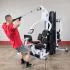 BODY SOLID PRESTIGE GYM EXM3000LPS LEG+SH EQ13070028 WHITE