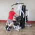 BODY SOLID PRESTIGE GYM EXM3000LPS LEG+SH EQ13070028 WHITE