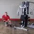 BODY SOLID PRESTIGE GYM EXM3000LPS LEG+SH EQ13070028 WHITE