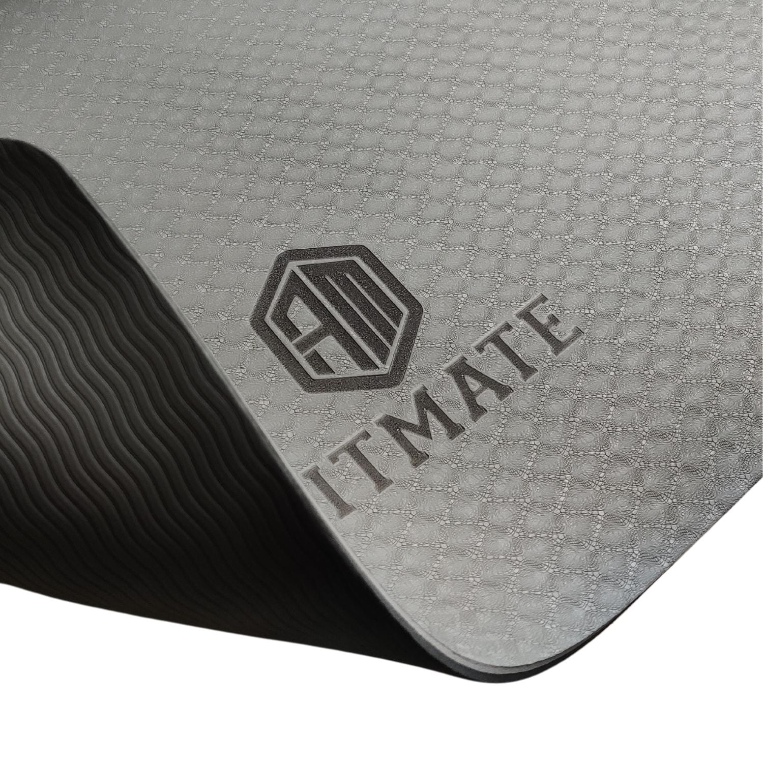 Fitmate TPE Yoga Mat 6mm | Grey
