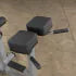 Roman Chair Hyperextension Bench – Lower Back & Core Strengthener