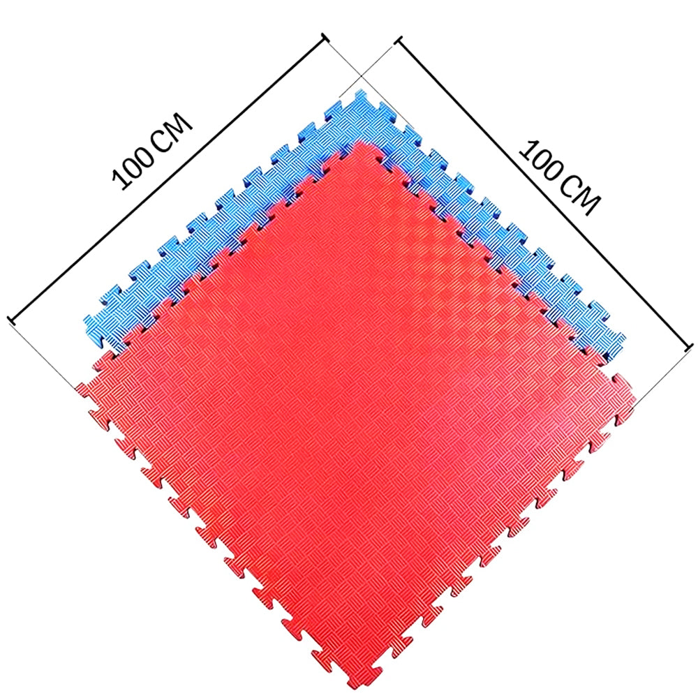 Flooring mats for Kids and Yoga - 100 x 100 cm - 4 Pc Set