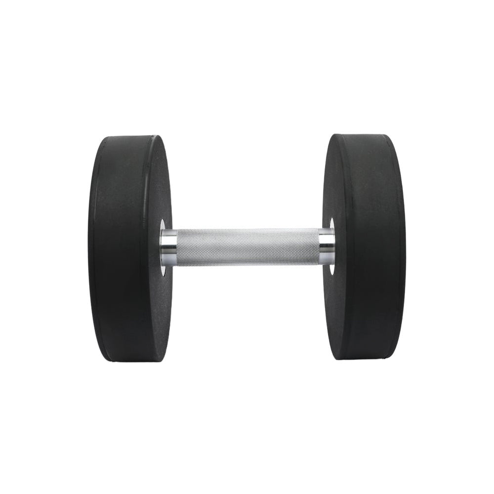 1441 Fitness PU Round Dumbbell Set 2.5 KG to 20 KG with 3 Tier Rack