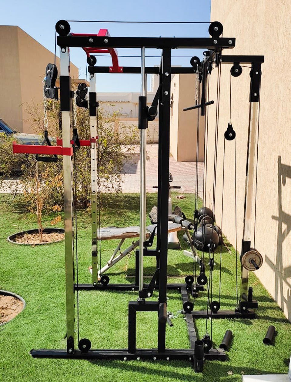 1441 Fitness Home Use Multi Function Smith Machine - J009