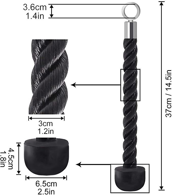 1441 Fitness Lat Attachment - Single  Rope